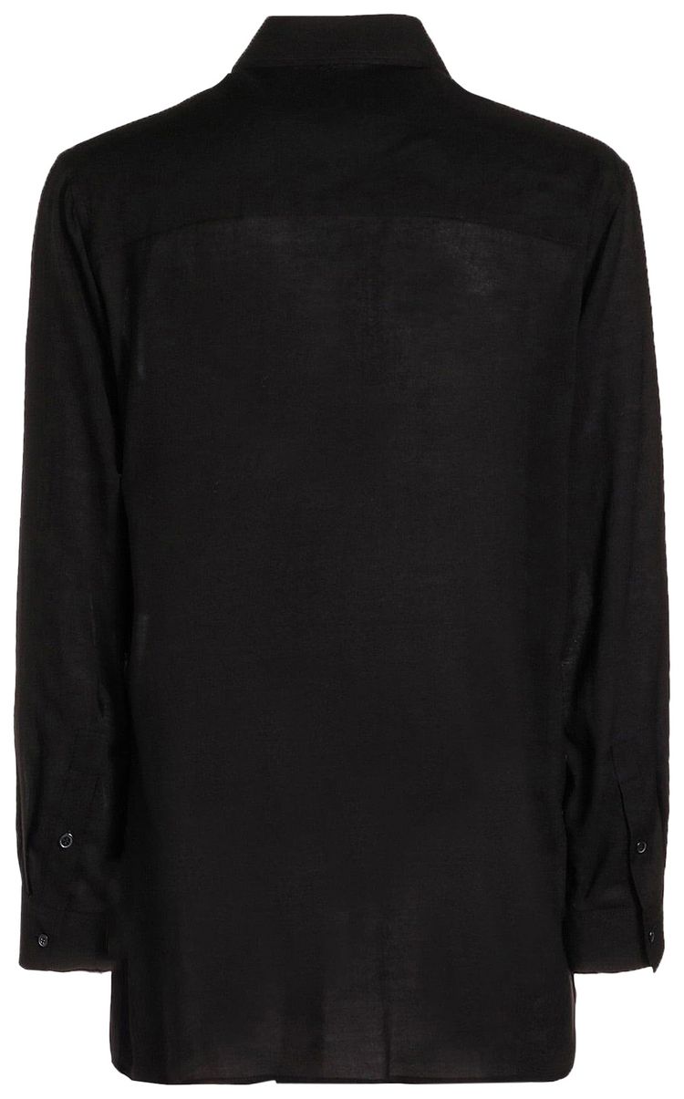 Yohji Yamamoto Pour Homme U 5 Way Collar Tab Blazer Black