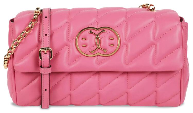Moschino Quilted Shoulder Bag Light Pink