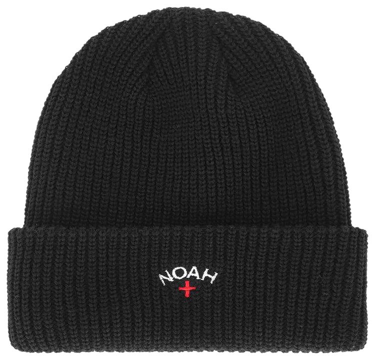 Noah Core Logo Beanie Black