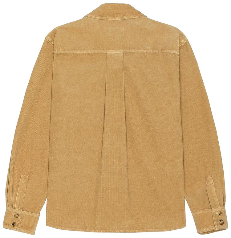 Saint Laurent Fall Overshirt Dry Wood