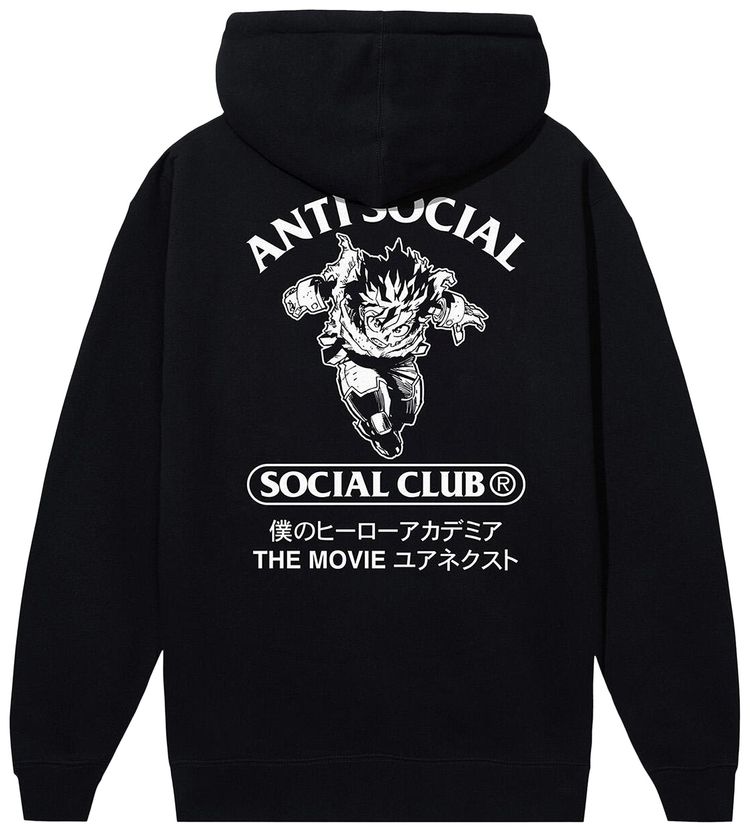 Anti Social Social Club Class 1 A Hoodie Black