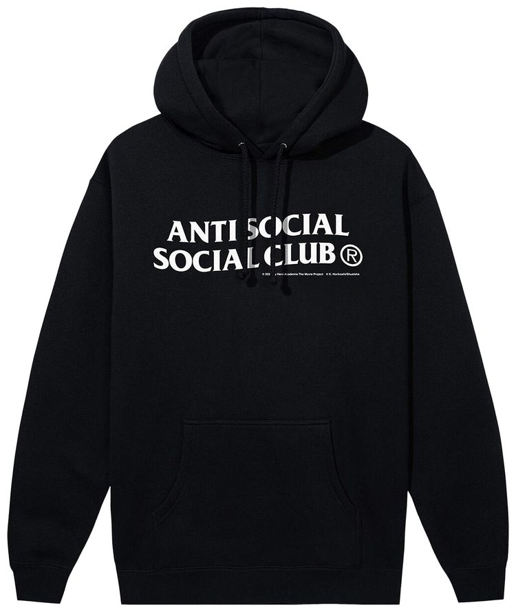 Anti Social Social Club Class 1 A Hoodie Black