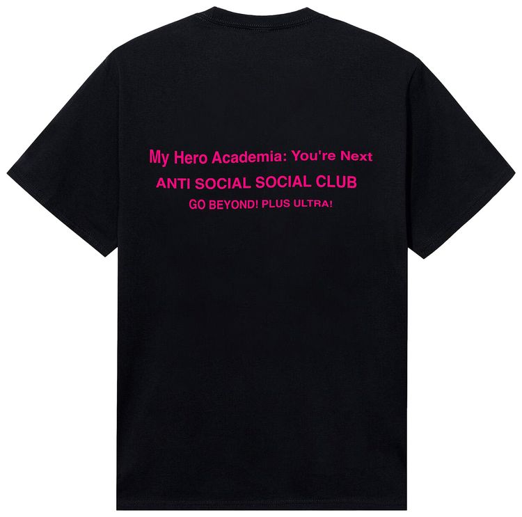 Anti Social Social Club One For All Tee Black