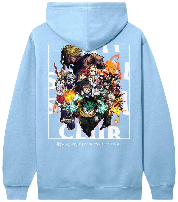 Anti Social Social Club Youre Next Hoodie Blue Aqua