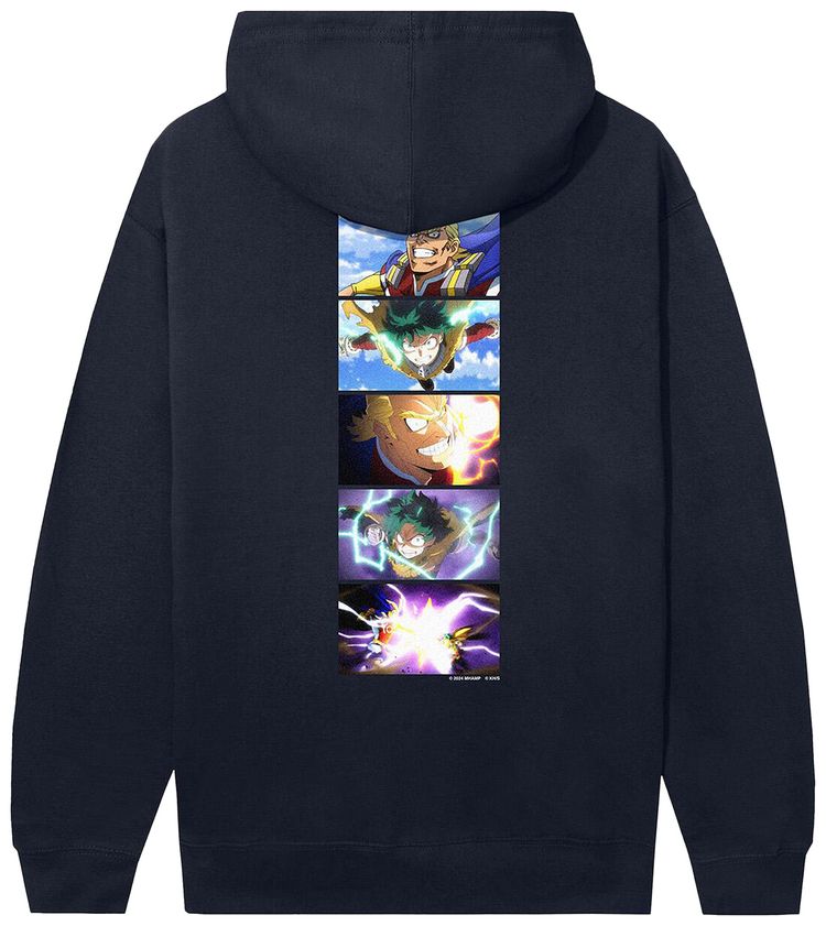 Anti Social Social Club Dark Might Hoodie Slate Blue