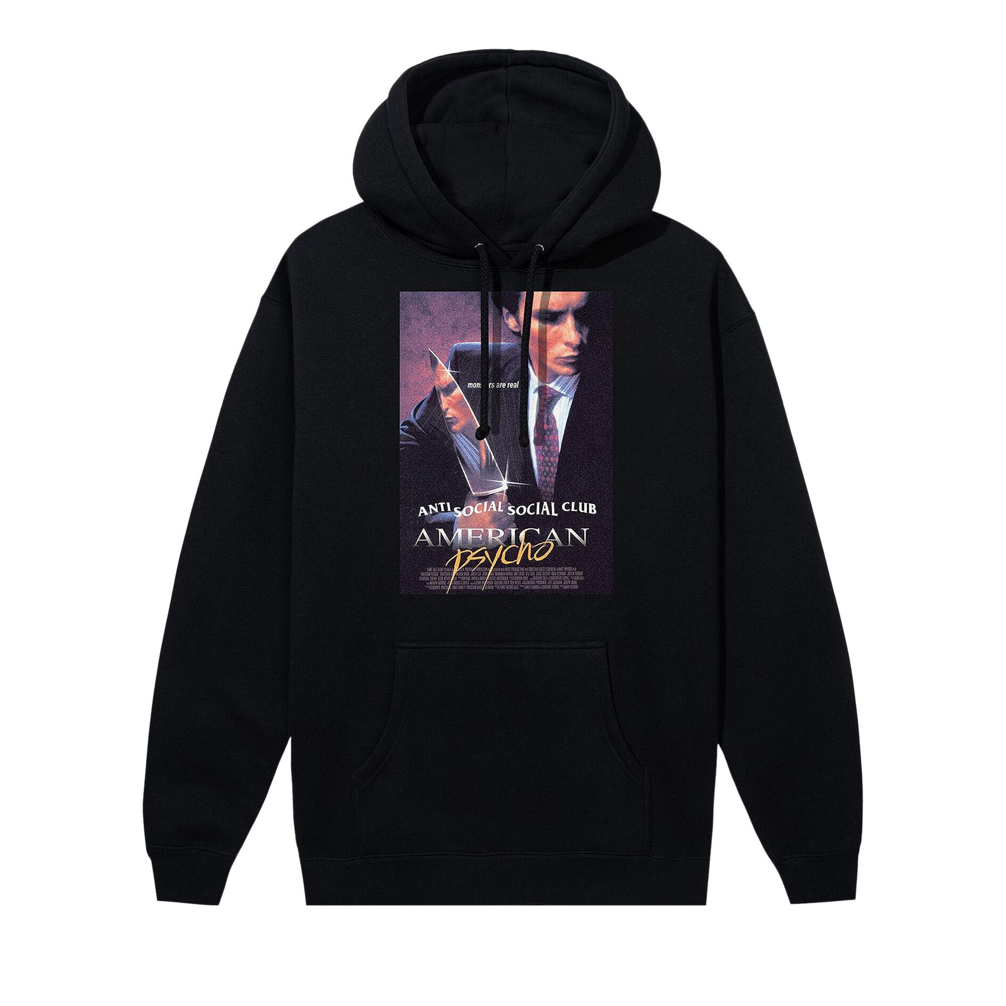 Buy Anti Social Social Club Psycho Monster Hoodie 'Black