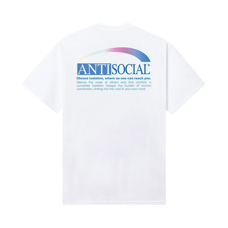 Anti Social Social Club Isolation Tee White