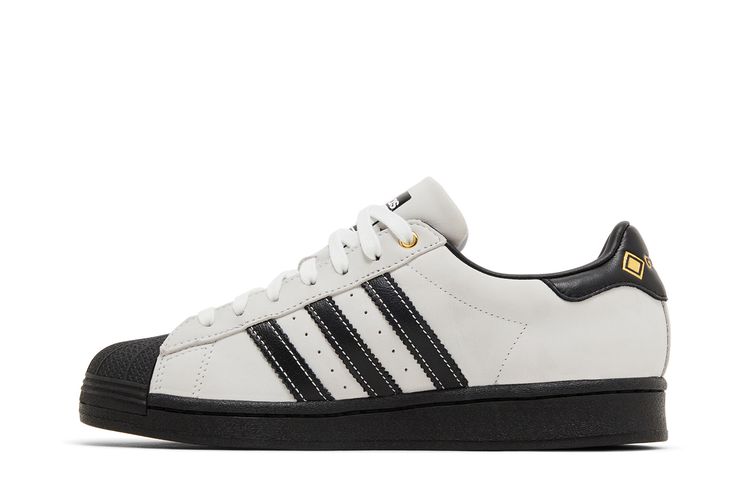 adidas gazelle silver green womens adidas x Arrow & Beast Superstar ADV Wonder White / Crystal White 11 main image 1