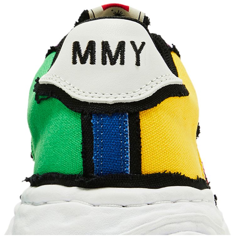 Maison Mihara Yasuhiro Wayne Overhanging Canvas Low Multi Color