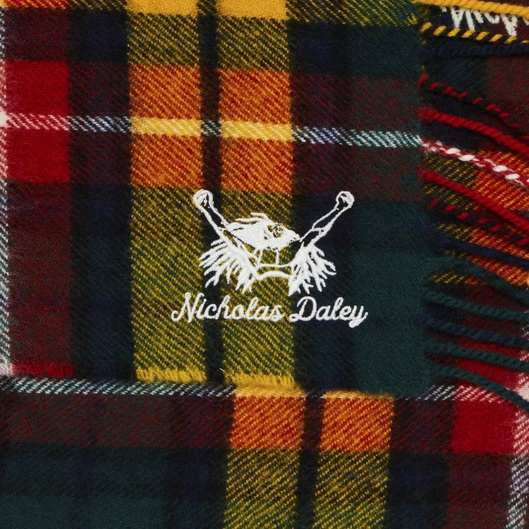 GOAT Exclusive Nicholas Daley Reggae Klub Lambswool Scarf