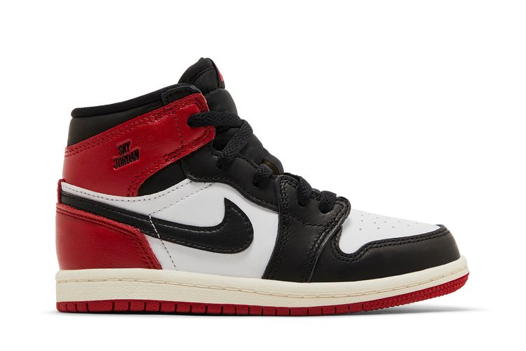Air Jordan 1 Black/Black/Varsity Red/White