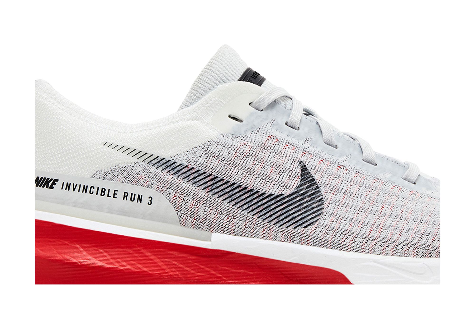 Buy ZoomX Invincible Run Flyknit 3 'Cement Grey Fire Red