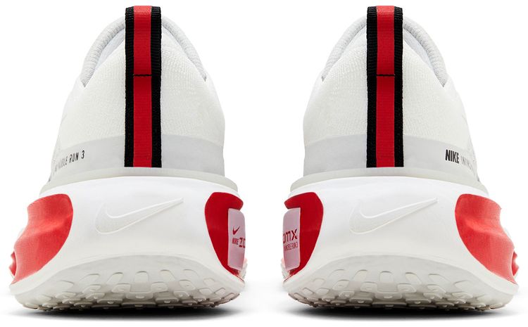 Nike ZoomX Invincible Run Flyknit 3 Cement Grey Fire Red
