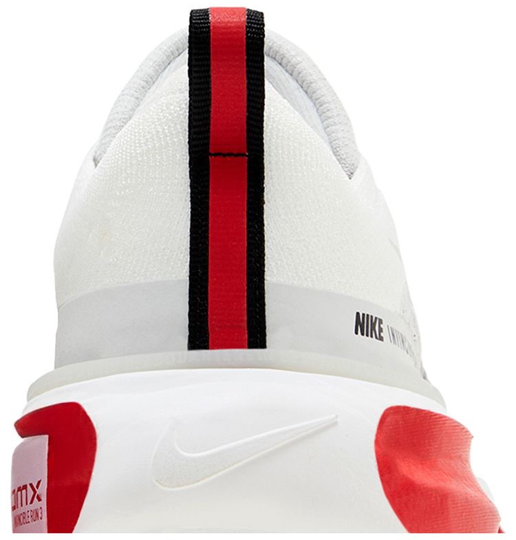 Nike ZoomX Invincible Run Flyknit 3 Cement Grey Fire Red