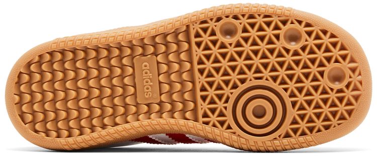 Adidas Samba OG I White Collegiate Red Gum