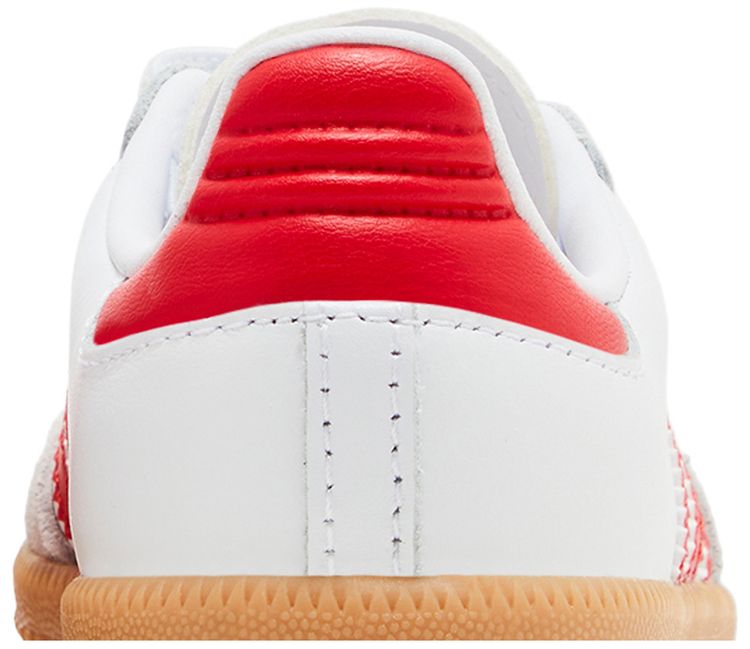 Adidas Samba OG I White Collegiate Red Gum