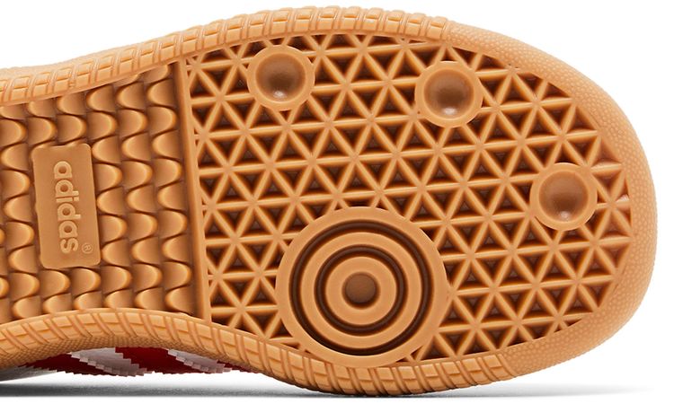 Adidas Samba OG I White Collegiate Red Gum