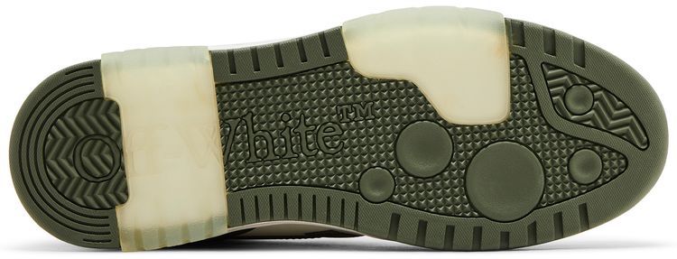 Off White Out of Office Military Green White