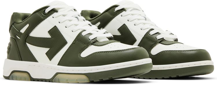 Off White Out of Office Military Green White