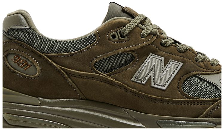 Stone Island x New Balance 991v2 Made in England Ghost Pack   Military Green