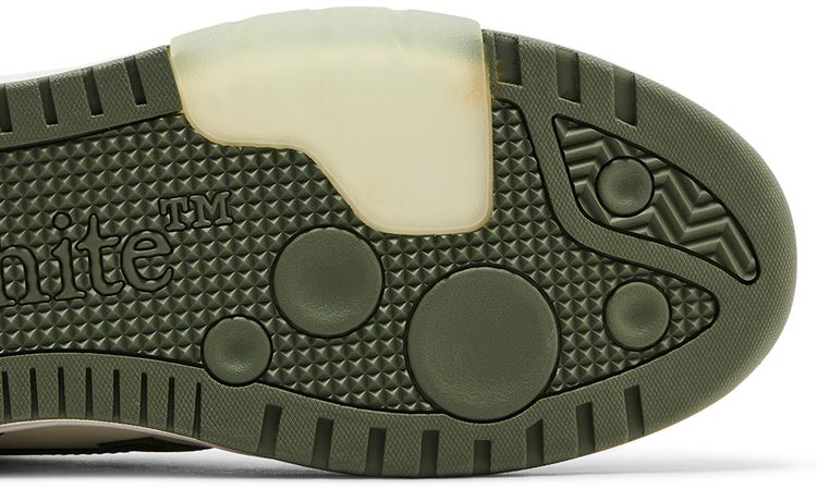 Off White Out of Office Military Green White