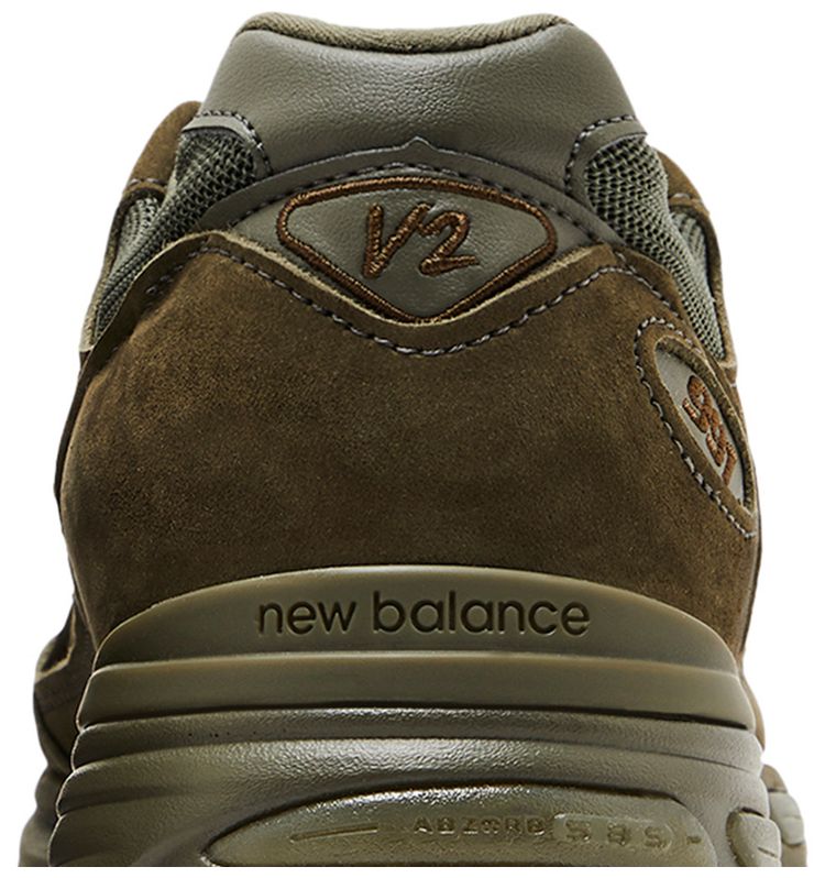 Stone Island x New Balance 991v2 Made in England Ghost Pack   Military Green