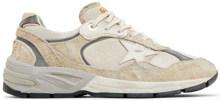 Golden Goose Dad Star White Silver