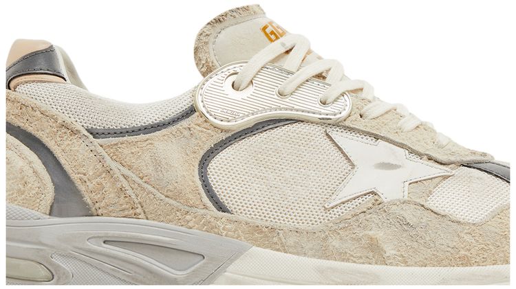Golden Goose Dad Star White Silver