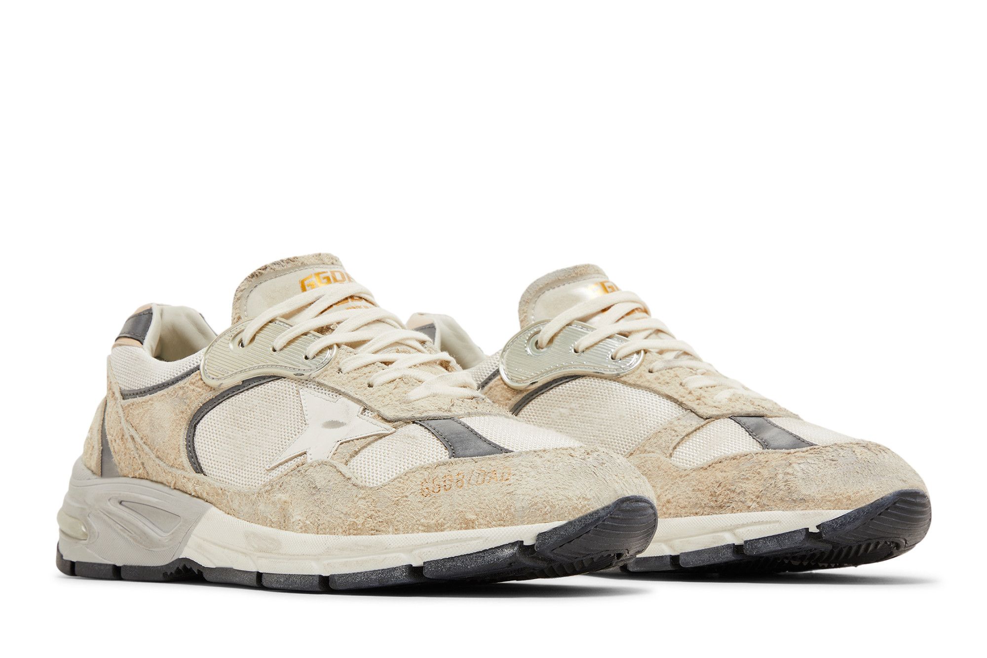 Buy Golden Goose Dad-Star 'White Silver' - GMF00199 F002156