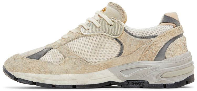 Golden Goose Dad Star White Silver