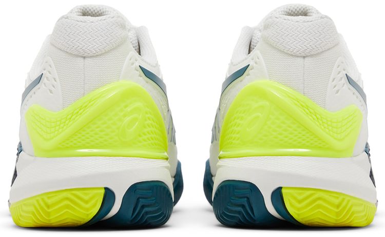 Asics Gel Resolution 9 Clay White Restful Teal