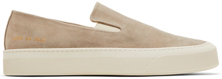 Common Projects Bumpy Nubuck Slip On Grey