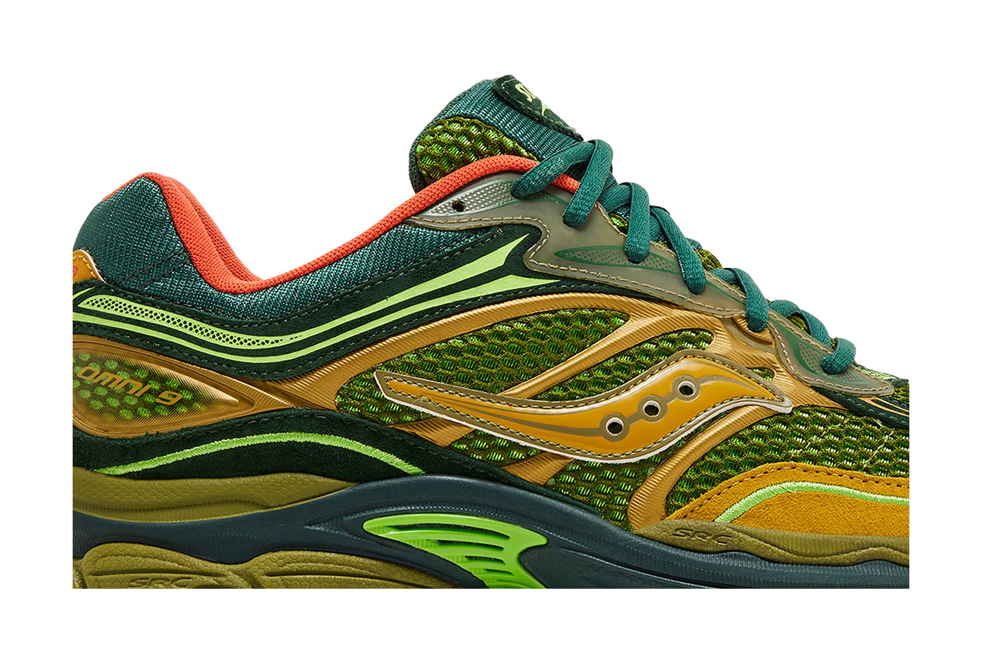 Saucony x Starcow ☆ ProGrid Omni 9 ‘Green Orange’ Sneaker Politics