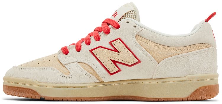 New Balance Chocolate Skateboards x Numeric 480 Sea Salt Red