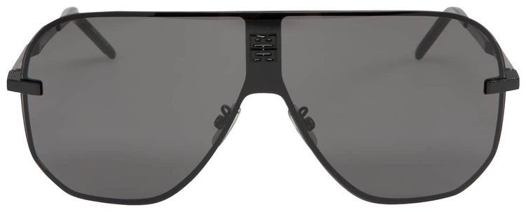 Givenchy 4Gem Sunglasses Shiny BlackSmoke