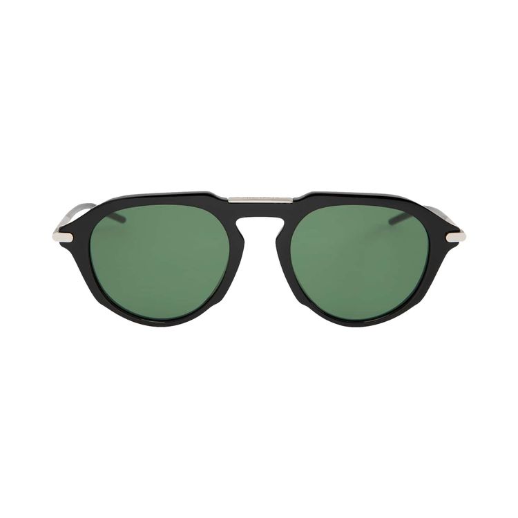 Givenchy One Sunglasses Shiny BlackGreen