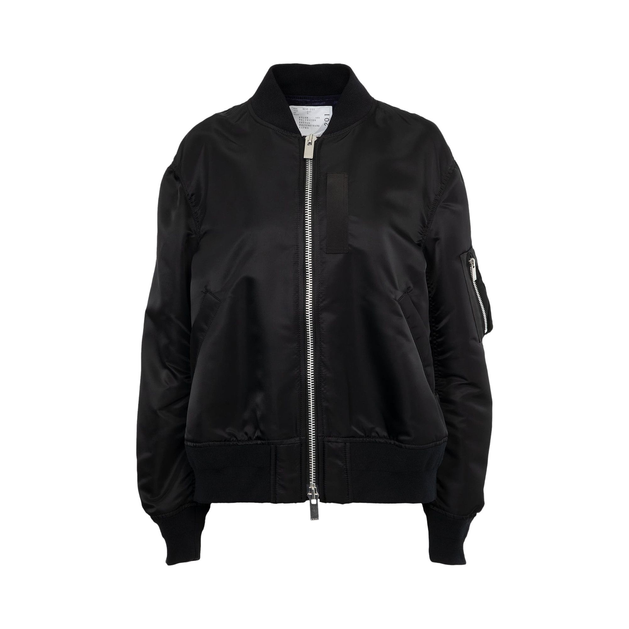 ジャケット sacai JACKET (SCW201 001) Buy Sacai Nylon Twill Blouson 'Black' - SCW 201 001 | GOAT