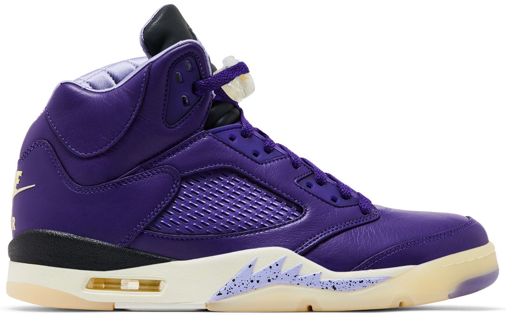 retro 5 black purple