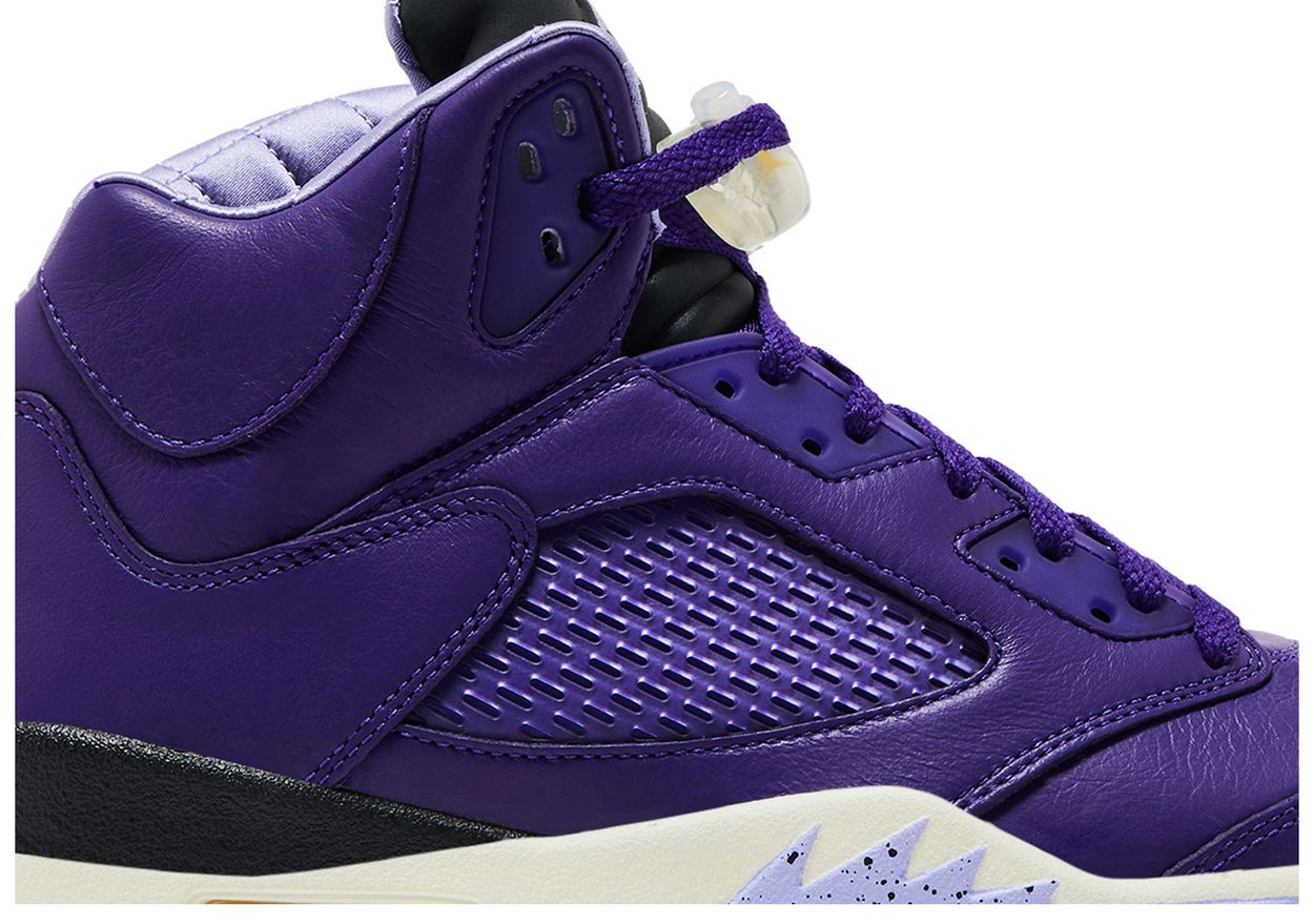 jordan 5 purple green