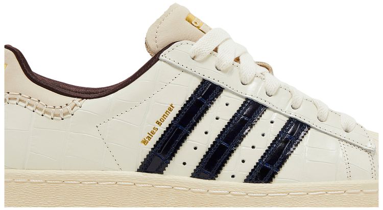 Wales Bonner x Superstar Croc   Wonder White