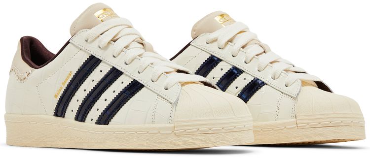 Wales Bonner x Superstar Croc   Wonder White