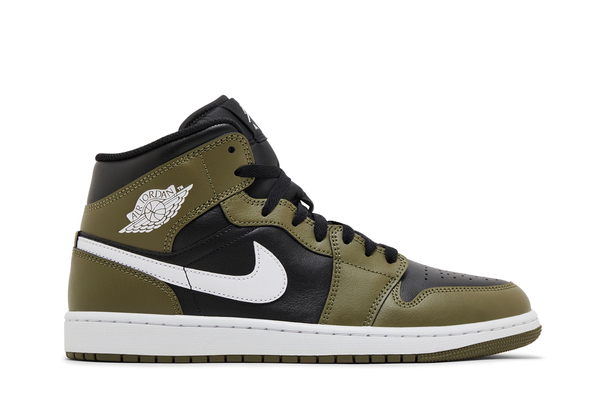 エアジョーダン1 MID D08426-092 オリーブ Nike Air Jordan 1 Mid Medium Olive Black DQ8426-092 US Men's