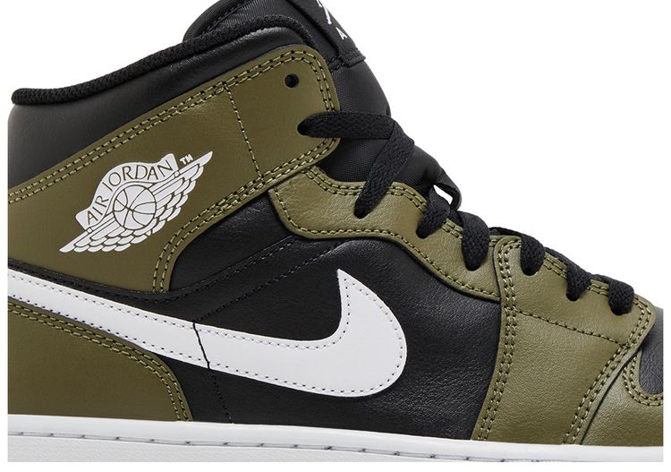 Air Jordan 1 Mid Medium Olive
