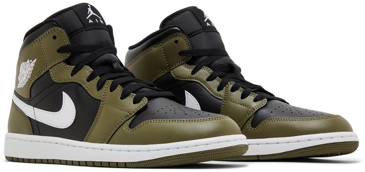Air Jordan 1 Mid Medium Olive