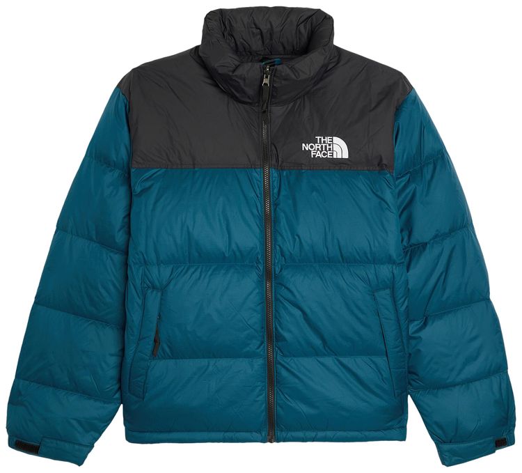 The North Face 1996 Retro Nuptse Jacket Midnight PetrolTNF Black