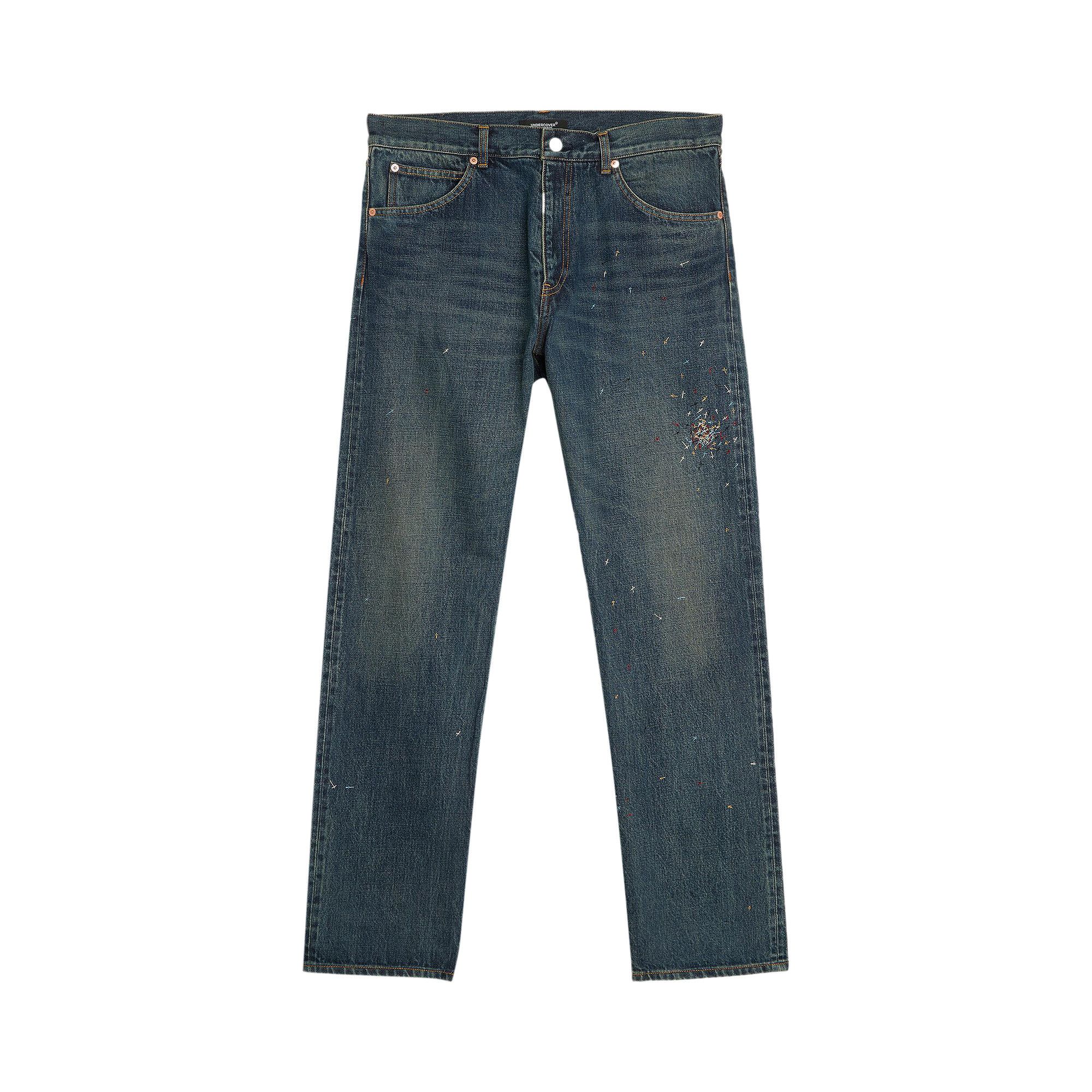 【COLOR iN ID】move stitch denim Momotaro Jeans 0306-14 13oz Indigo x Indigo Special Custom