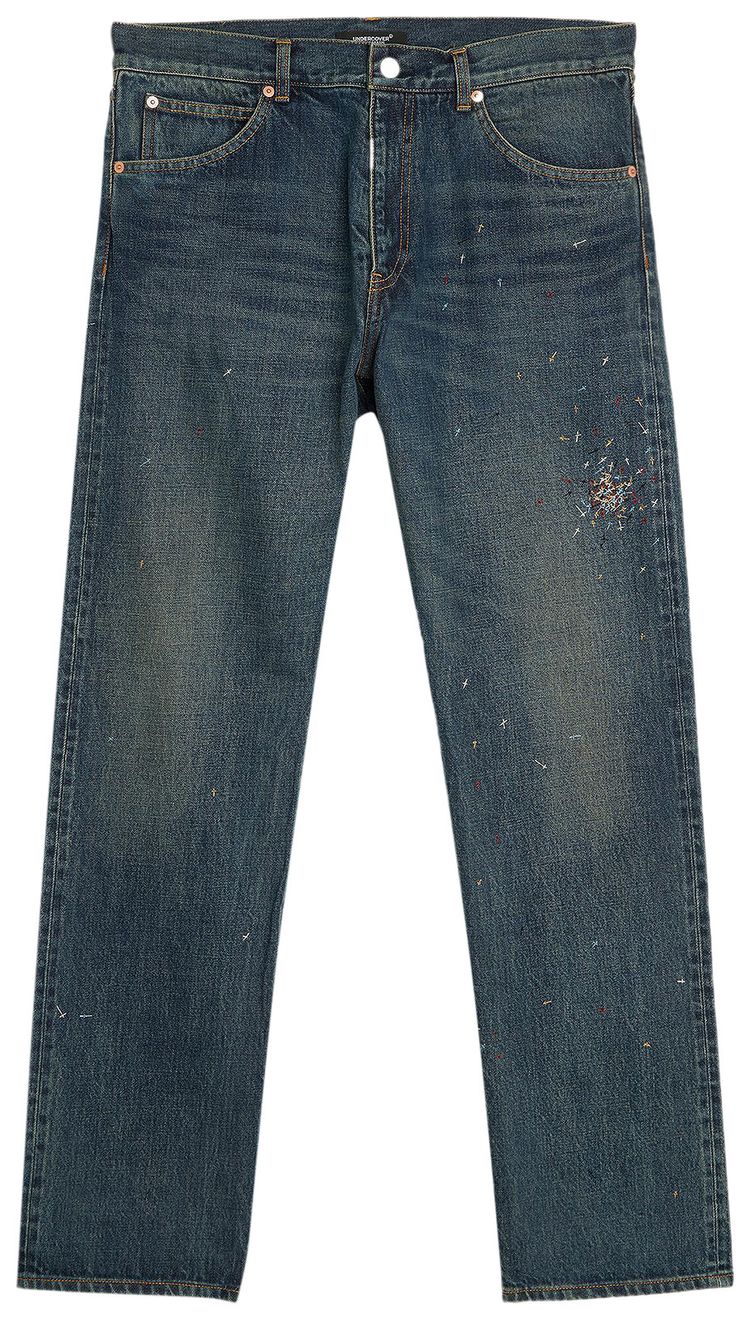 Undercover Stitch Denim Light Blue Indigo