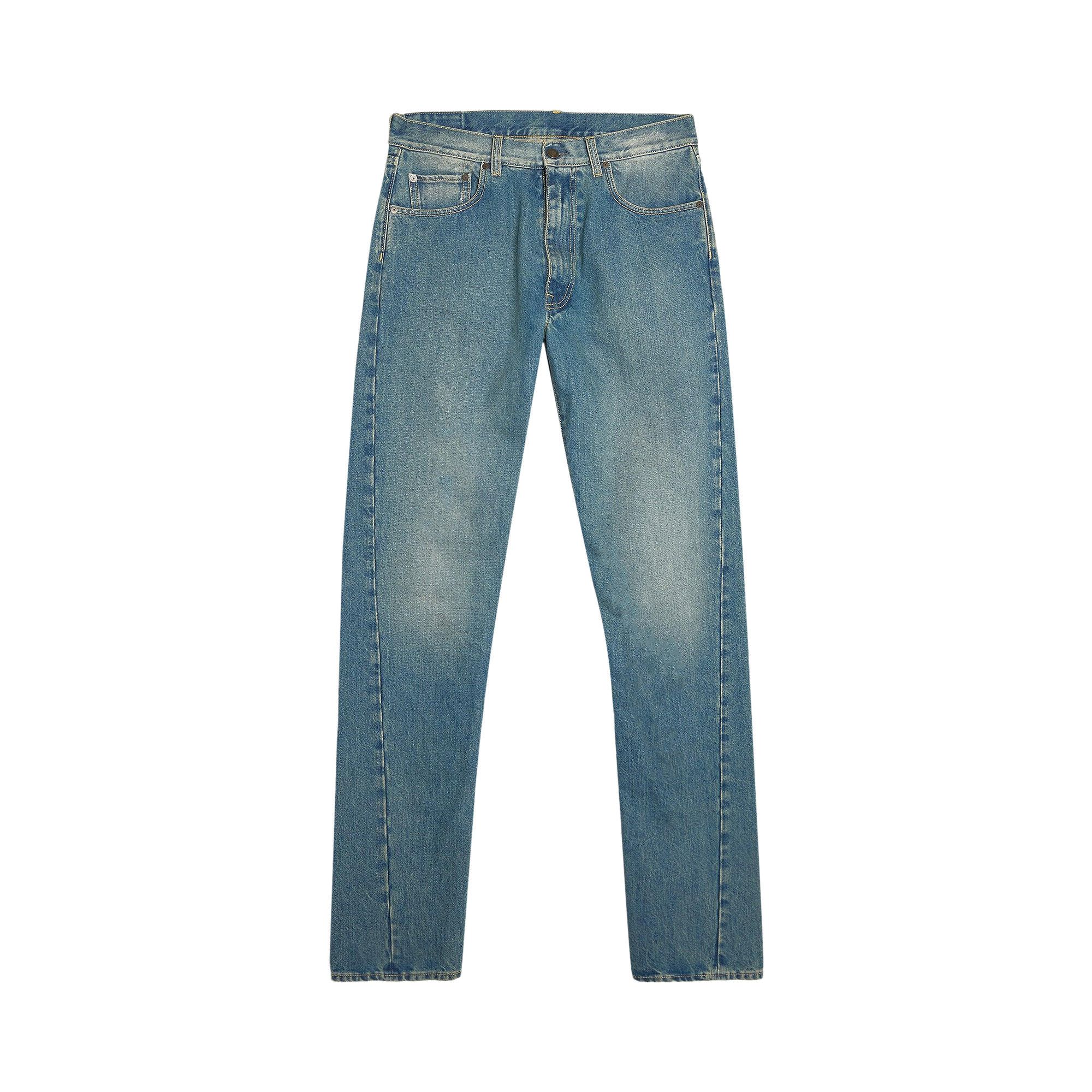 Buy Maison Margiela 5 Pocket Denim 'Medium Blue' - S50LA0232