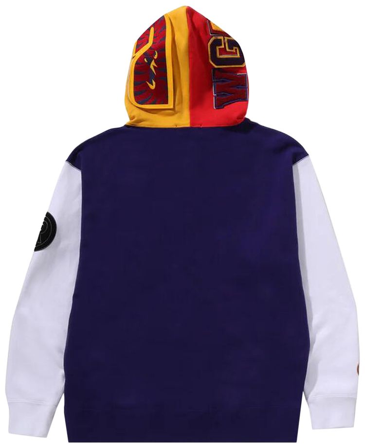 BAPE Shark Full Zip Hoodie US Navy