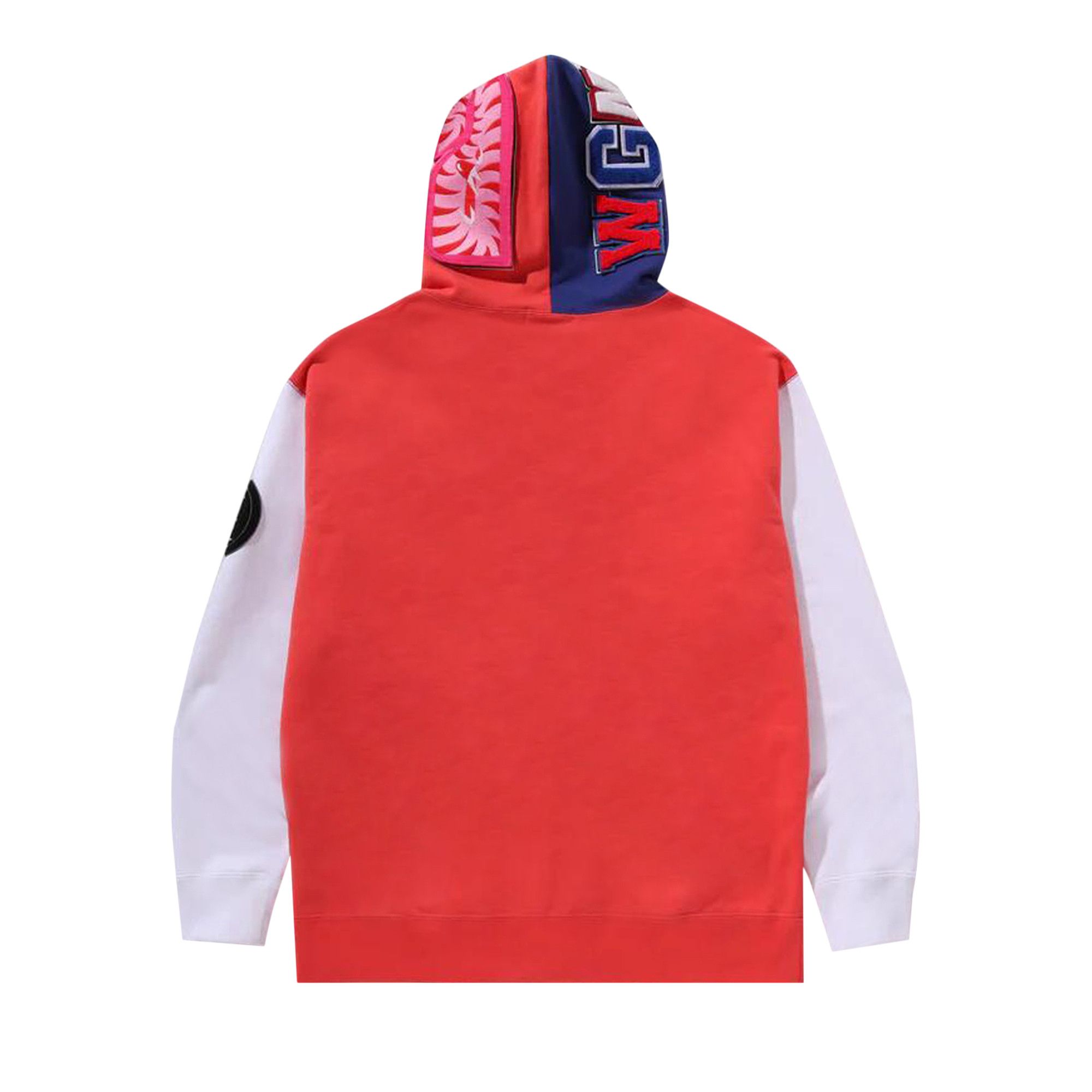 Buy BAPE Shark Full Zip Hoodie Japan Red 1K70 115 306 RED GOAT CA